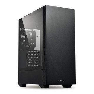 Lian Li Obudowa Lian Li LANCOOL 205 BLACK ATX Midi Tower bez zasilacza z oknem czarna