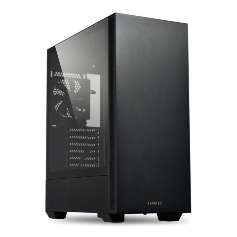 Lian Li Obudowa Lian Li LANCOOL 205 BLACK ATX Midi Tower bez zasilacza z oknem czarna