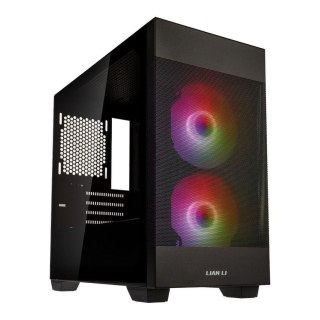 Lian Li Obudowa Lian Li LANCOOL 205M MESH BLACK Micro-ATX bez zasilacza z oknem czarna