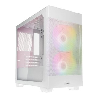 Lian Li Obudowa Lian Li LANCOOL 205M MESH SNOW Micro-ATX bez zasilacza z oknem biała