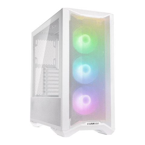 Lian Li Obudowa Lian Li LANCOOL II MESH C RGB SNOW E-ATX Midi Tower bez zasilacza z oknem biała
