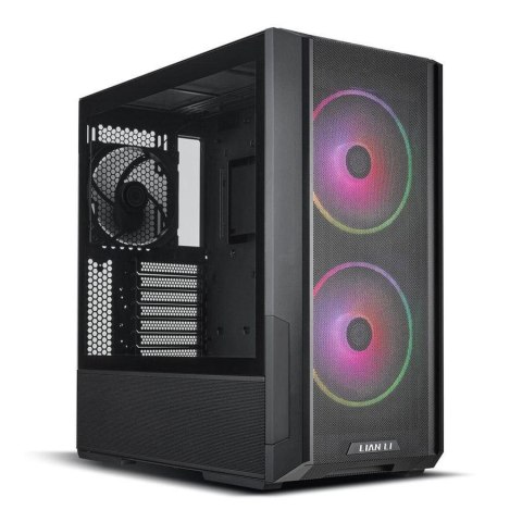 Lian Li Obudowa Lian Li LANCOOL216RX E-ATX Midi Tower RGB bez zasilacza z oknem czarna
