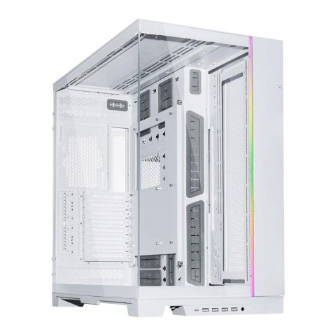 Lian Li Obudowa Lian Li O11DEXL-W E-ATX Big Tower bez zasilacza z oknem biała