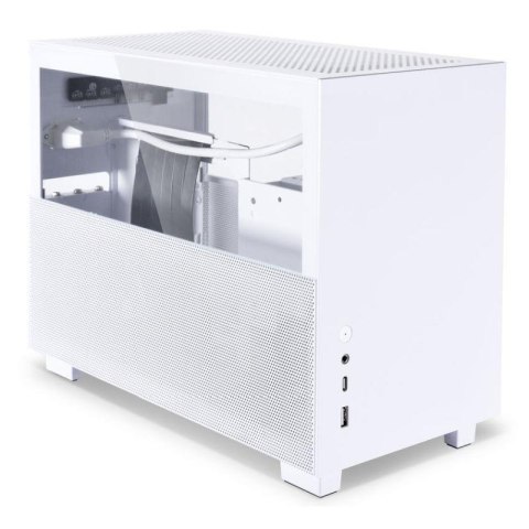 Lian Li Obudowa Lian Li Q58W4 Mini-ITX Mini Case PCIE 4.0 bez zasilacza z oknem biała
