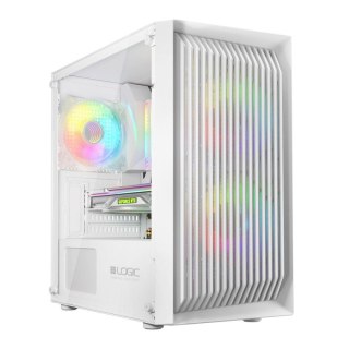 Logic Concept Obudowa LOGIC ATOS ARGB mATX/mITX Mini USB 3.0 Biała