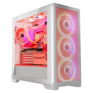 Modecom Obudowa Modecom Volcano Expanse T APEX ARGB MIDI Biała
