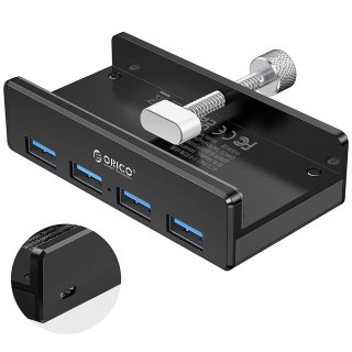 ORICO HUB USB-A Orico MH4PU-P-BK-BP Aktywny biurkowy 4x USB-A 5Gbps czarny