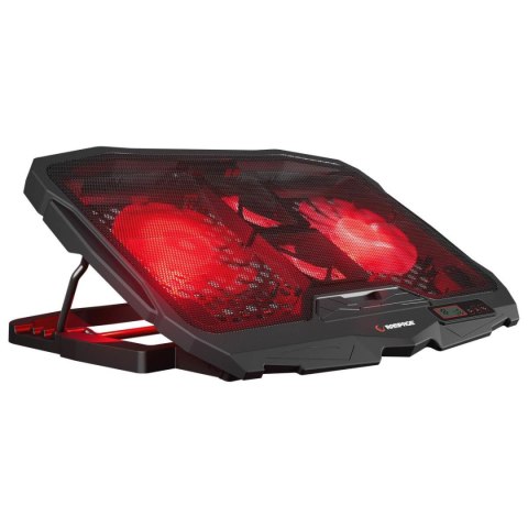 Rampage Podstawka chłodząca Rampage AD-RC4 pod laptop 12,1-15,6" regulowana czarna