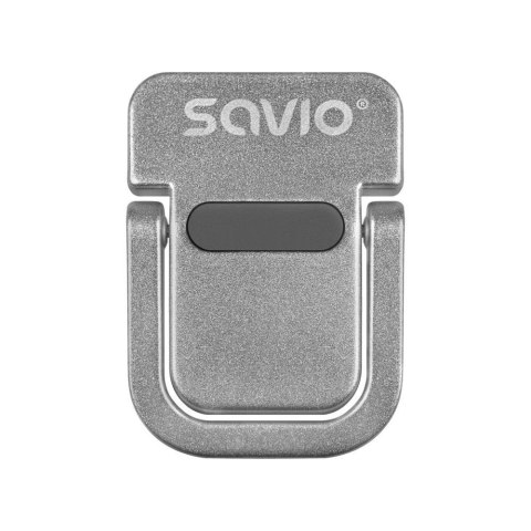 Savio Stopki do laptopa SAVIO PB-03, srebrne