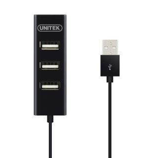 Unitek Hub USB Unitek Y-2140 4x USB 2.0 mini czarny