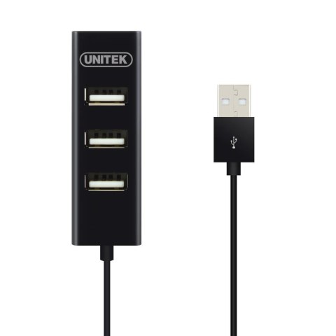 Unitek Hub USB Unitek Y-2140 4x USB 2.0 mini czarny