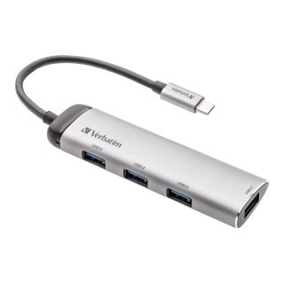 Verbatim Hub USB Verbatim Multi Port 4x USB 3.0 1x USB-C
