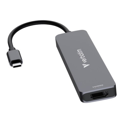 Verbatim Hub USB Verbatim Multi Port Essentials USB-C PD, USB-A 3.0, USB-A 2.0, HDMI, SD/microSD