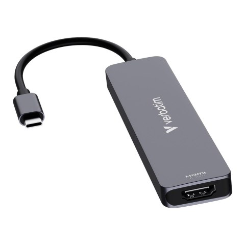 Verbatim Hub USB Verbatim Multi Port Essentials USB-C PD, USB-C, 2xUSB-A 3.0, HDMI, SD/microSD