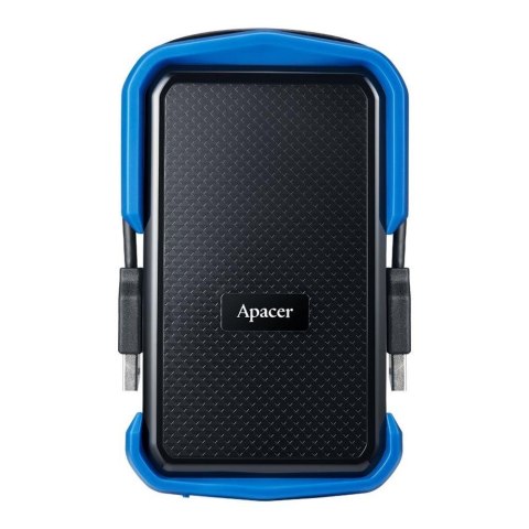 Apacer Dysk zewnętrzny Apacer AC631 Military-Grade 1TB 2,5" USB 3.2 gen. 1 Wstrząsoodporny IP55 Czarno - niebieski