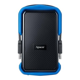 Apacer Dysk zewnętrzny Apacer AC631 Military-Grade 2TB 2,5" USB 3.2 gen. 1 Wstrząsoodporny IP55 Czarno - niebieski