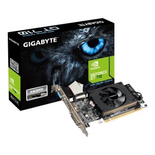 Gigabyte Karta VGA Gigabyte GT710 2.0 2GB DDR3 64bit VGA+DVI+HDMI PCI-E LP