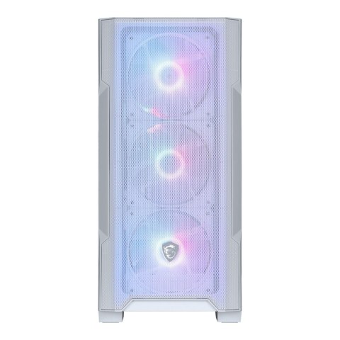 MSI Obudowa MSI MAG FORGE M100R WHITE mATX z oknem, bez zasilacza