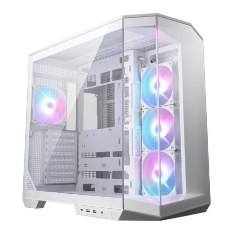 MSI Obudowa MSI MAG PANO 100R PZ WHITE ATX Midi z oknem, bez zasilacza