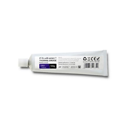 Qoltec Pasta termoprzewodząca Qoltec 1.93 W/m-K | 100g | Szara