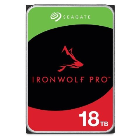 Seagate Dysk SEAGATE IronWolf™ PRO ST18000NT001 18TB 3,5" 7200 256MB SATA III NAS