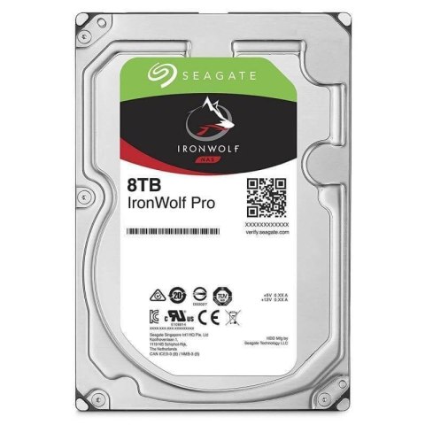 Seagate Dysk SEAGATE IronWolf™ PRO ST8000NE001 8TB 3,5" 7200 256MB SATA III NAS