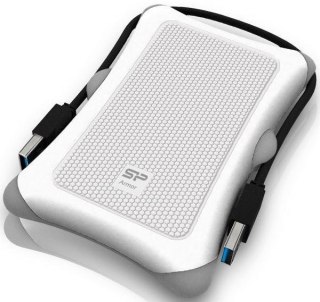 Silicon Power Dysk zewnętrzny Silicon Power ARMOR A30 1TB 2,5" 5400 USB 3.0 WHITE / PANCERNY / wstrząsoodporny