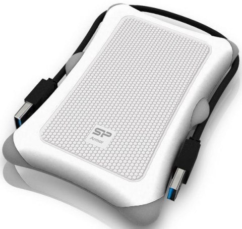 Silicon Power Dysk zewnętrzny Silicon Power ARMOR A30 1TB 2,5" 5400 USB 3.0 WHITE / PANCERNY / wstrząsoodporny