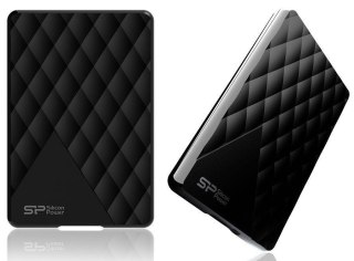 Silicon Power Dysk zewnętrzny Silicon Power Diamond D06 2TB Black USB 3.1 Super lekki