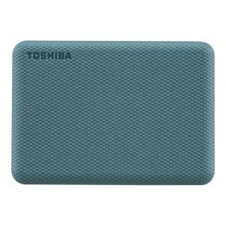 Toshiba Dysk zewnętrzny Toshiba Canvio Advance 2TB 2,5" USB 3.2 Gen 1 green