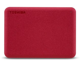Toshiba Dysk zewnętrzny Toshiba Canvio Advance 2TB 2,5" USB 3.2 Gen 1 red