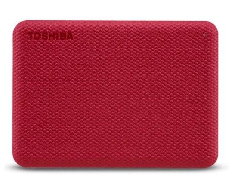 Toshiba Dysk zewnętrzny Toshiba Canvio Advance 2TB 2,5" USB 3.2 Gen 1 red
