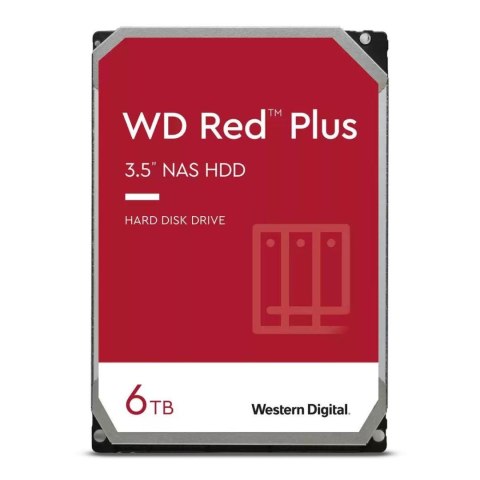 Western Digital Dysk WD Red™ Plus WD60EFPX 6TB 3,5" 256MB SATA III