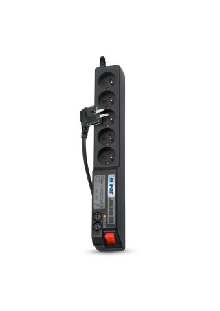 Acar Listwa przeciwprzepięciowa Acar 504W 5,0m czarna