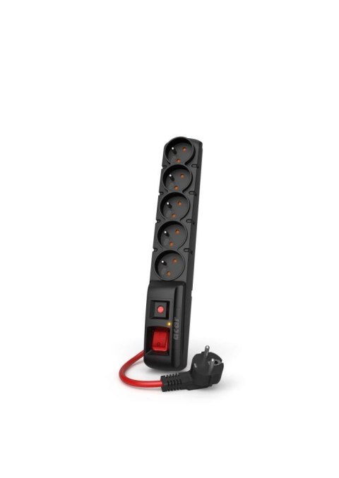 Acar Listwa przeciwprzepięciowa Acar F5 POWER 3m czarna