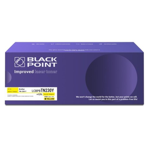 Black Point S.A. Toner Black Point do Brother (TN-230Y) Yellow 1420 str. z chipem