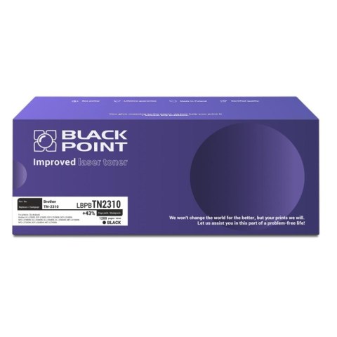 Black Point S.A. Toner Black Point do Brother (TN-2310) Black 1200 str. z chipem