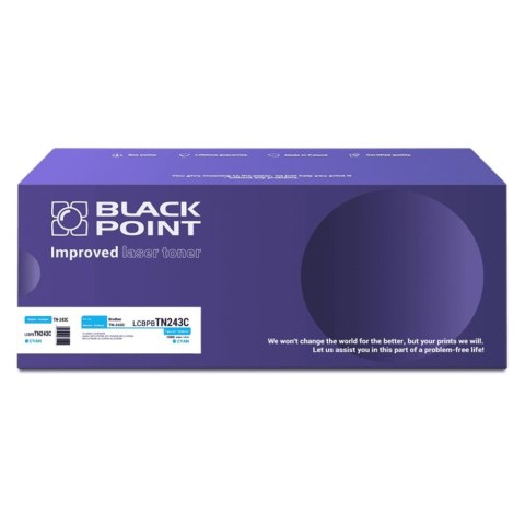 Black Point S.A. Toner Black Point do Brother (TN-243C) Cyan 1000 str. z chipem