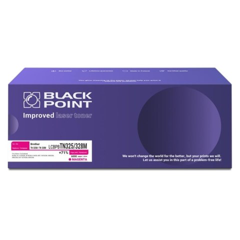 Black Point S.A. Toner Black Point do Brother (TN-325M) Magenta 6000 str. z chipem