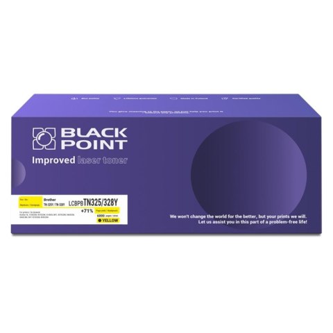 Black Point S.A. Toner Black Point do Brother (TN-325Y) Yellow 6000 str. z chipem