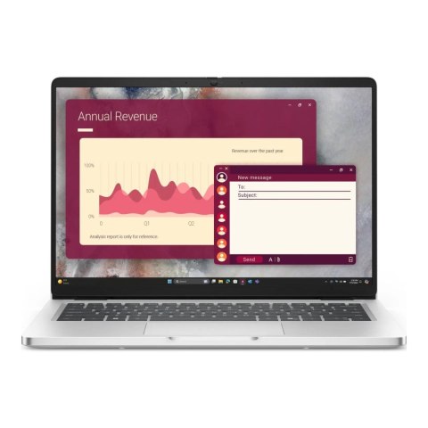 Dell Notebook Dell Pro 14 PC14250 14"FHD+/Ultra 5 235U/16GB/SSD512GB/Intel/W11 PRO Silver 3Y ProSupport