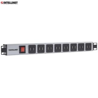 Intellinet Listwa zasilająca Intellinet Rackowa 19" 1U, 16 gniazd USB, Typ A, 2m