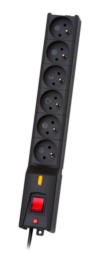 LESTAR Listwa zasilająca Lestar LX 610 1,5m czarna