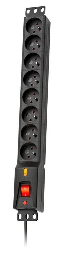 LESTAR Listwa zasilająca Lestar LXARM 810 3L G-A K.:CZ 1,5M 19"PDU