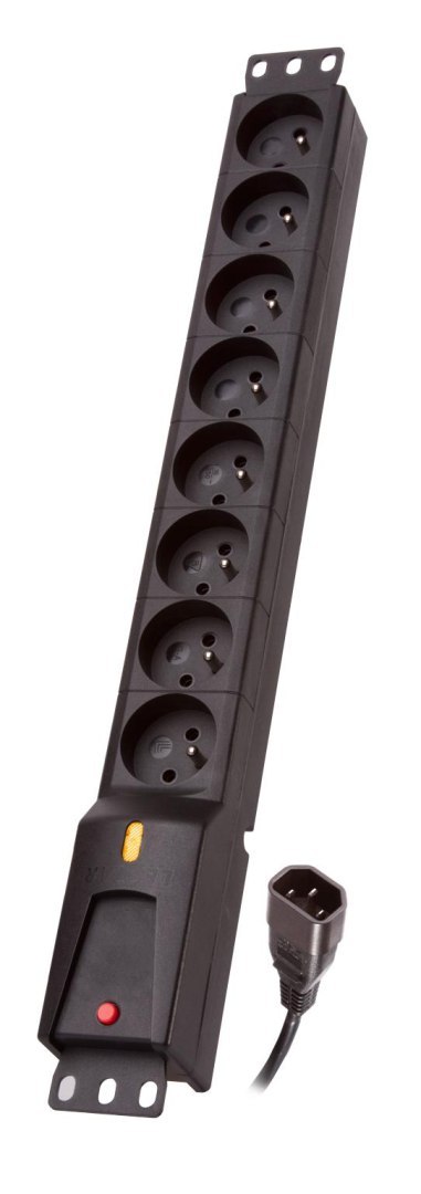 LESTAR Listwa zasilająca Lestar LZRM 810 BW G-A K.:CZ 1,5M IEC320