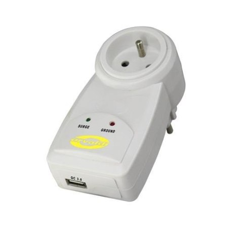 ORVALDI Listwa zasilająca przeciwprzepięciowa ORVALDI ORV-1PL USB 3.0
