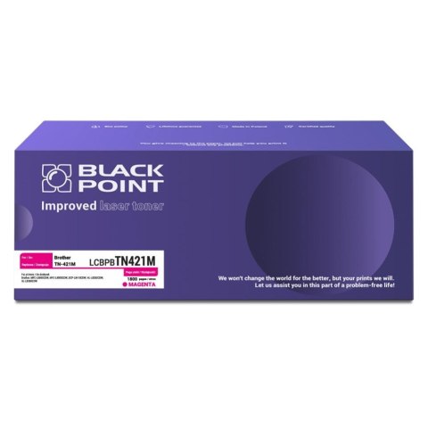 Black Point S.A. Toner Black Point do Brother (TN-421M) Magenta 1800 str. z chipem