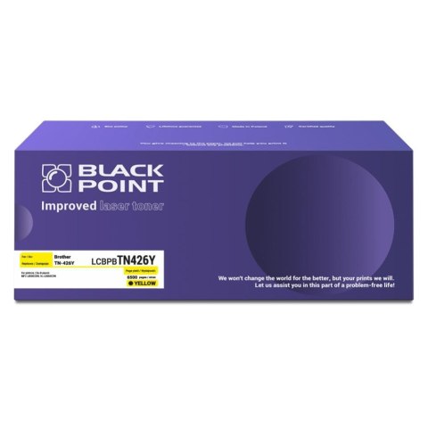 Black Point S.A. Toner Black Point do Brother (TN-426Y) Yellow 6500 str. z chipem