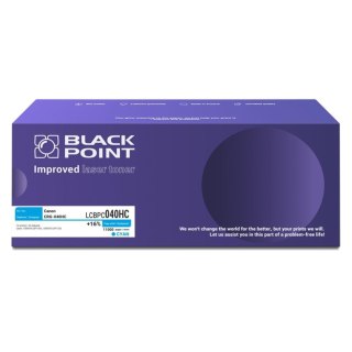 Black Point S.A. Toner Black Point do Canon (CRG-040HC) Cyan 11000 str. z chipem