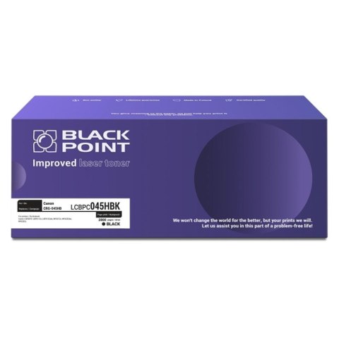 Black Point S.A. Toner Black Point do Canon (CRG-045HB) Black 2800 str. z chipem